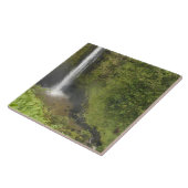 赤花滝、浜鹿海岸、ハワイ島 タイル (側面)