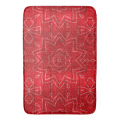 赤花火力 バスマット (正面縦)