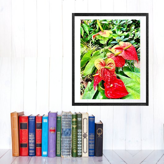 赤花熱帯庭園 ポスター