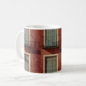赤茶コンクリート建物撮影 コーヒーマグカップ (正面左)