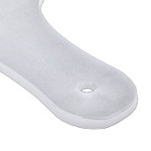 赤茶色のオレンジ色の白色のモダン抽象芸術アート カッティングボード (角)