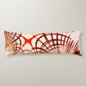 赤茶色の曲がった跡（クロスしたもの）、エイジング効果 ボディピロー (裏面)