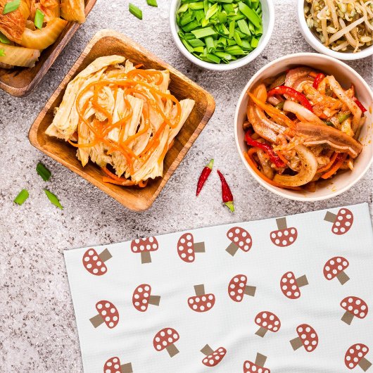 赤茸お洒落キッチンタオル キッチンタオル