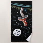 赤茸ビーチタオル ビーチタオル (正面)