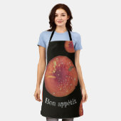 赤茸 エプロン (着用した状態)