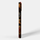 赤華美と金ゴールドの休日のパターン Case-Mate iPhoneケース (裏面 / 右)