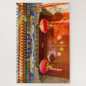 赤華美戸、ランタン新年 ジグソーパズル (縦)