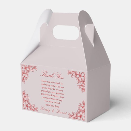 赤華美結婚フローラ フェイバーボックス (正面サイド)