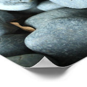 赤葉と石 ポスター (角)