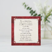 赤葉の縁ど誓の更新 招待状 (スタンド正面)