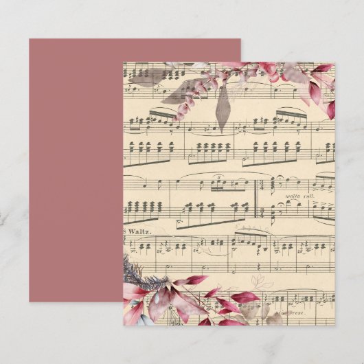 赤葉紙 (正面/裏面)