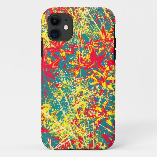 赤葉緑と白 Case-Mate iPhoneケース (裏面)