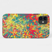 赤葉緑と白 Case-Mate iPhoneケース (裏面(横))