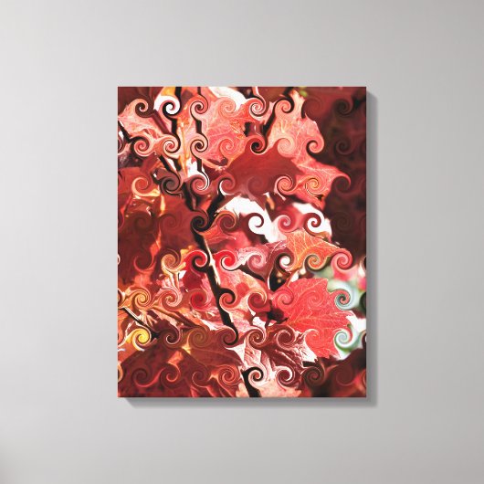 赤葉 キャンバスプリント (正面)