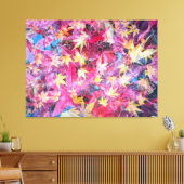 赤葉 キャンバスプリント (インサイチュ (リビング))