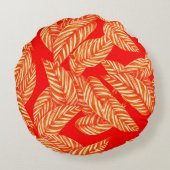 赤葉 ラウンドクッション (裏面)