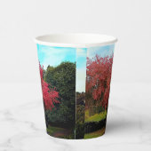 赤葉 紙コップ (右)
