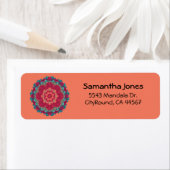 赤蓮曼荼羅 ラベル (インサイチュ)