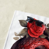 赤蛇 ビーチタオル (インサイチュ)