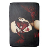 赤蝶の仮面舞踏会 バスマット (正面縦)