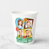 赤血の両腰のアメリカのクリスマス 紙コップ (正面)