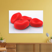赤血球の概念像 キャンバスプリント (インサイチュ (リビング))
