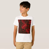 赤血球の顕微鏡写真 Tシャツ (正面フル)