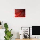 赤血球流動脈断面積 ポスター (ホームオフィス)