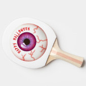 赤血球眼球ハッピーハローウィン 卓球ラケット (横)