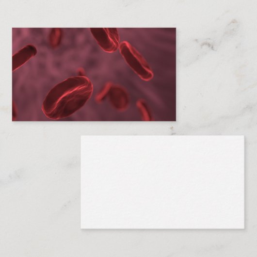 赤血球 名刺 (正面/裏面)