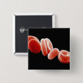 赤血球 缶バッジ (正面&裏面)