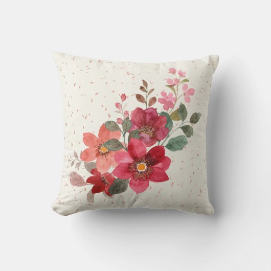 赤装飾用クッション クッション (正面)