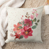 赤装飾用クッション クッション (ブランケット)