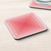 赤角幾何学模様 コースター (左側)