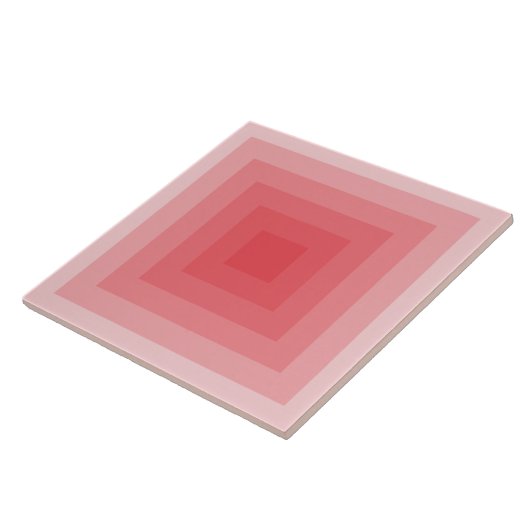 赤角幾何学模様 タイル (側面)