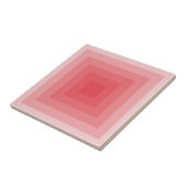 赤角幾何学模様 タイル (側面)