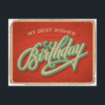 赤誕生日 ポストカード<br><div class="desc">誰でも赤い誕生日はがき</div>