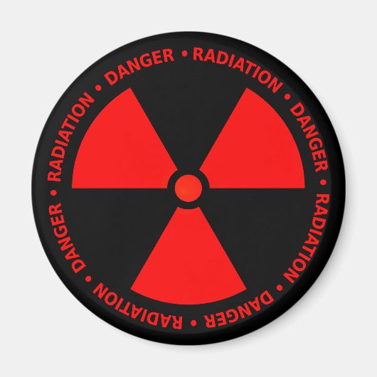 赤警告線 マグネット (正面)