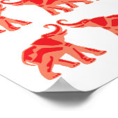 赤象のポスター ポスター (角)