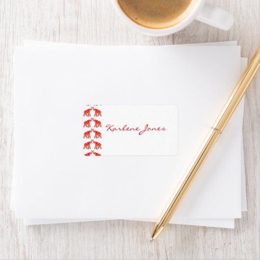 赤象 ラベル (インサイチュ)