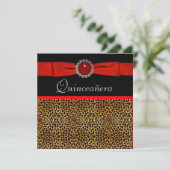 赤豹の赤いキンセンニェラの招待状 招待状 (スタンド正面)