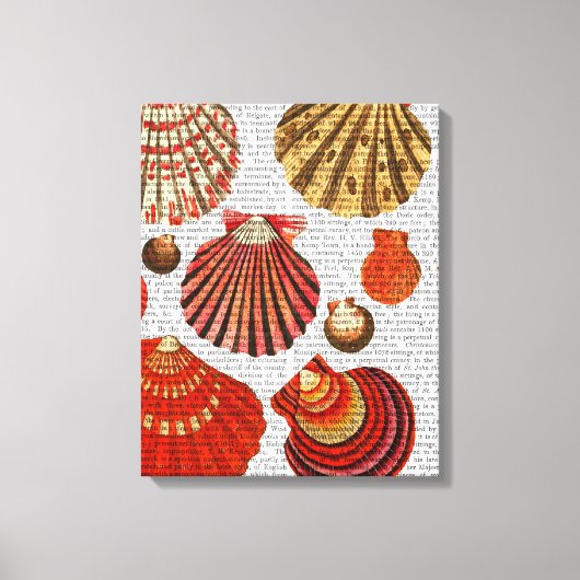 赤貝 キャンバスプリント (正面)