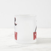 赤走 フロストグラスマグカップ (中央)