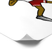 赤軍服を着たダークガールズショット ポスター (角)