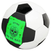 赤軍....サッカー愛好家のスカル サッカーボール (3/4)