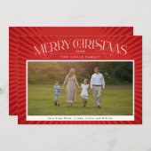 赤輝く線 シーズンカード (正面/裏面)