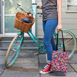 赤迷彩柄柄トートバッグ トートバッグ