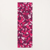 赤迷彩柄 ヨガマット (裏面)