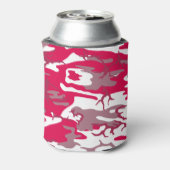 赤迷彩柄 缶クーラー (缶裏面)