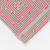 赤迷路 フリースブランケット (角)